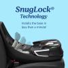 imageGraco SnugRide Turn amp Slide Infant Car Seat Rear Facing Rotating Car Seat with Base for 430 lbs with 180 Degree Turn for Easy Access Lightweight Carseat with SnugLock Technology NoirMulberry