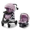 imageGraco Modes Pramette 3in1 Travel System Car Seat Stroller Combo Rear Facing Infant Car Seat Infant Pramette to Toddler Stroller Lilac Mod