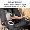 imageGraco 4Ever DLX SnugLock 4 in 1 Car Seat  Infant to Toddler Car Seat with 10 Years of Use  Featuring EasyInstall SnugLock Technology Leila  21x19x245 Inch Pack of 1Leila