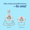 imageGraco DuetConnect LX Baby Swing and Bouncer  2in1 Infant Swing and Baby Rocker Newborn Essential Gifts for New ParentsWales