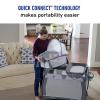 imageGraco Pack n Play Quick Connect Playard Portable Bassinet with Carry Handle FullSize Infant Bassinet Diaper Changer AlexAlex
