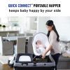 imageGraco Pack n Play Quick Connect Playard Portable Bassinet with Carry Handle FullSize Infant Bassinet Diaper Changer AlexRemi