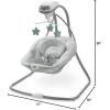 imageGraco Simple Sway Portable Baby Swing for Infants Newborn Swing with 15 Songs and Sounds Great Gift for New Parents Baby Registry Must HaveIvy
