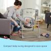 imageGraco Slim Spaces Compact Baby Swing  Indoor Infant Swing Baby Registry Must Have Gifts for New ParentsReign