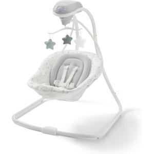 imageGraco Simple Sway Portable Baby Swing for Infants Newborn Swing with 15 Songs and Sounds Great Gift for New Parents Baby Registry Must HaveBlythe